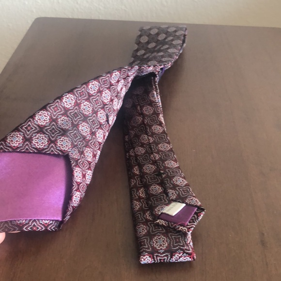 💯 silk Burma Bibas Italian tie - Picture 3 of 7